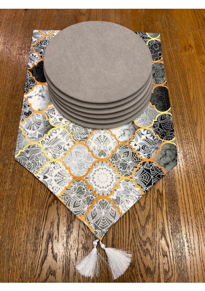 Gri Moroccan Runner Supla Takım modelleri