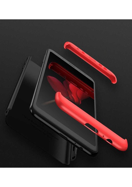 Samsung Galaxy A8 Plus 2018 Kılıf 360 Tam Koruma Ön ve Arka Sert Mika Kapak Orjinal Ays Gkk Kapak modelleri