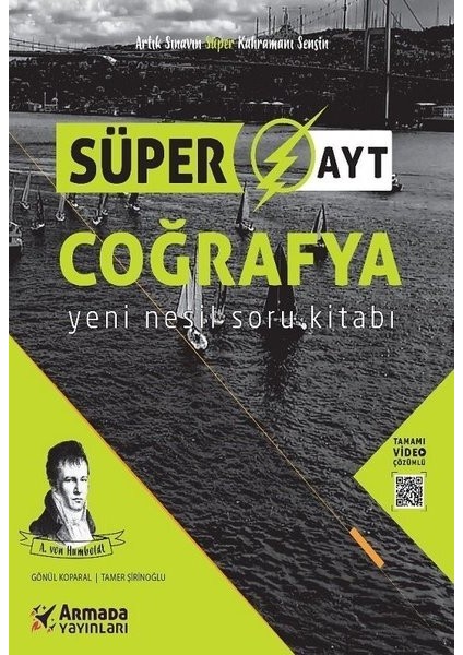 Armada Yayınları Süper Ayt Coğrafya Yeni Nesil Soru Kitabı