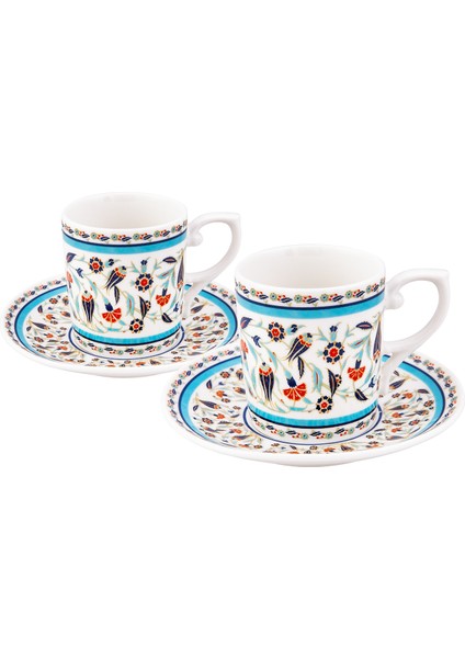 Tulipa 6 Kişilik Kahve Fincan Takımı 80 ml fiyatları
