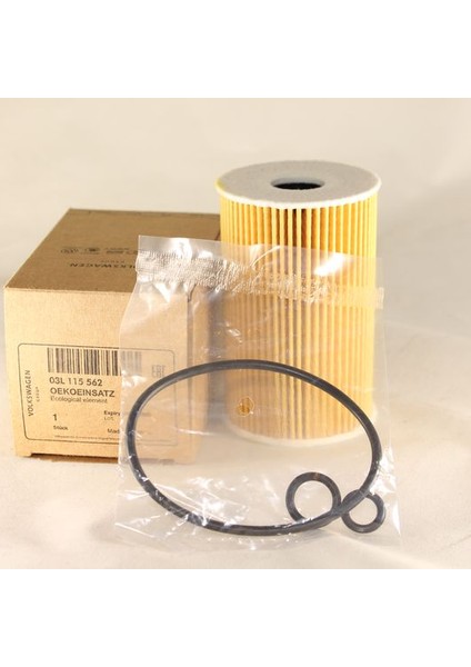 Volkswagen Beetle 2.0 Tdı - Keçe Kapak Yağ Filtresi - 03L115562