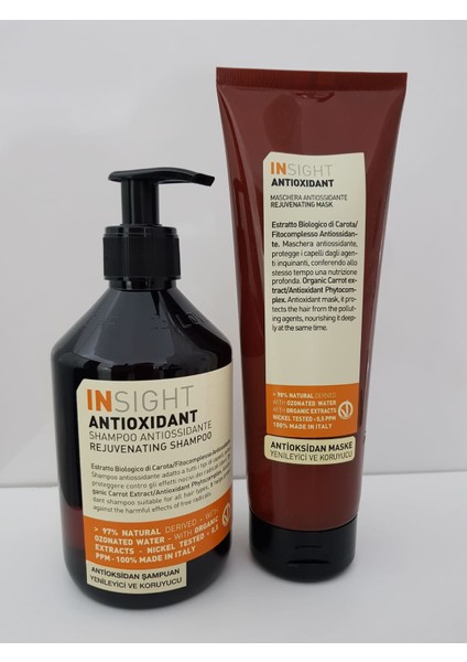 Anti-Frizz Hydrating Nemlendirici Şampuan 400ml &250ml Nemlendirici Maske