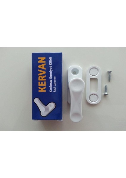 Kervan Plastik Pencere Emniyet Kilidi - 10 Adet
