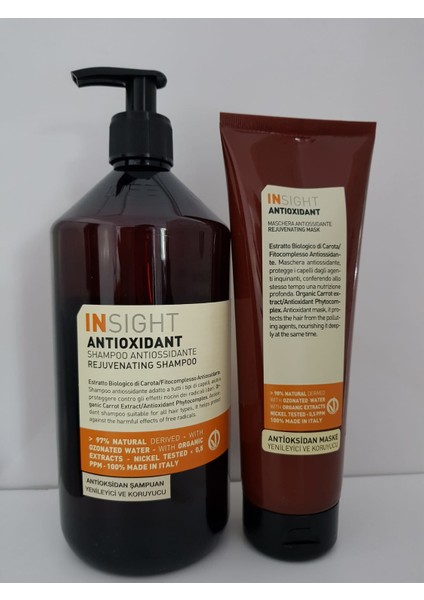 Antioxidant Rejuvenating Yenileyici Şampuan 900ml &250ml Antioxidant Rejuvenating Yenileyici