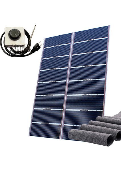 Halı Altı Analog Termostatlı Kullanıma Hazır Keçeli - 200X275