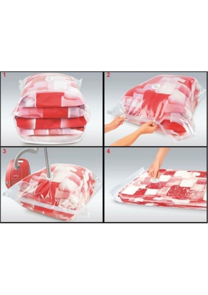 Vakumlu Poşet,hurç 80X100 Hurç 1 Adet Vacuum Bag Xxlarge