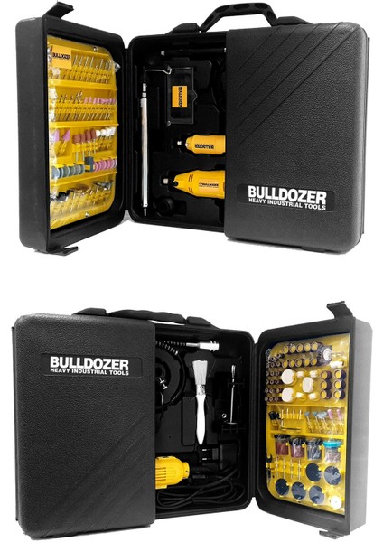 Çift Makineli Profesyonel Gravür Seti 450W Kalıpçı Taşlama 450 Parça Aksesuar fiyatları