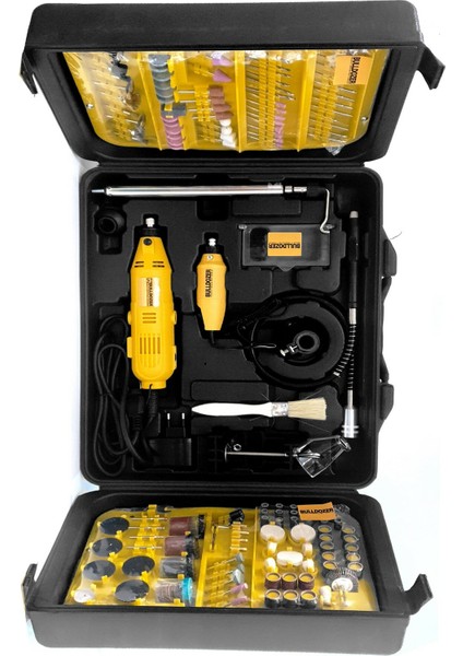 Çift Makineli Profesyonel Gravür Seti 450W Kalıpçı Taşlama 450 Parça Aksesuar fırsatları