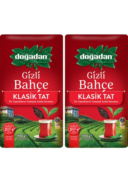 Gizli Bahçe 1000 gr Dökme Siyah Çay X2 fiyatları