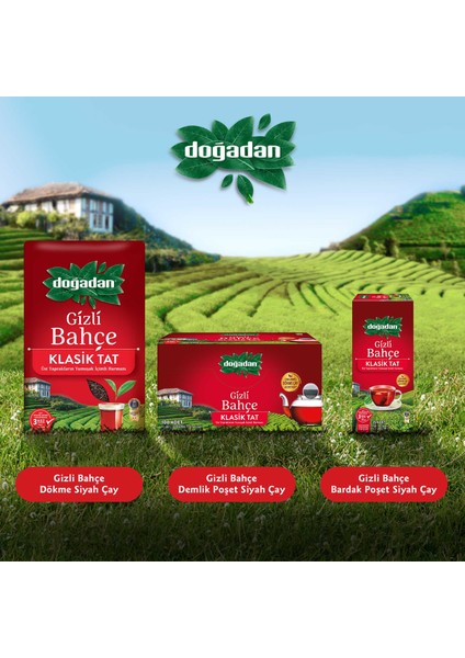 Gizli Bahçe 1000 gr Dökme Siyah Çay X2