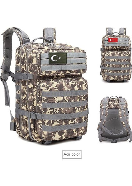 Taktik Dağcılık Kamp Askeri Tip 45LT. Molle Çanta