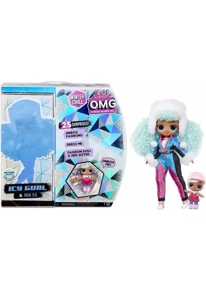 L.o.l Çok Gizli Bebekler Kar Tatili S2 LLUE3000 Icy Gurl Omg Lol