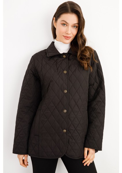 Kadın Kapitone Araboy Ceket 1-6 Siyah fiyatları