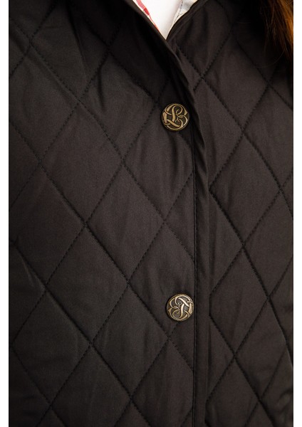 Kadın Kapitone Araboy Ceket 1-6 Siyah indirimleri