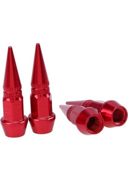 Sivri Sibop Kapağı Mermi Sibop Kapağı 4'lü Kırmızı fiyatları