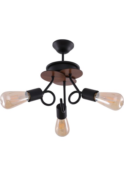 Aydinç 3'lü Siyah Ceviz modelleri