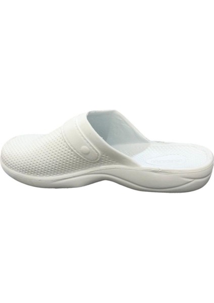 5843 Beyaz Kapalı Erkek Banyo/bahçe Terlik modelleri