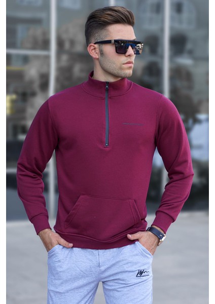 Bordo Erkek Sweatshirt 5300