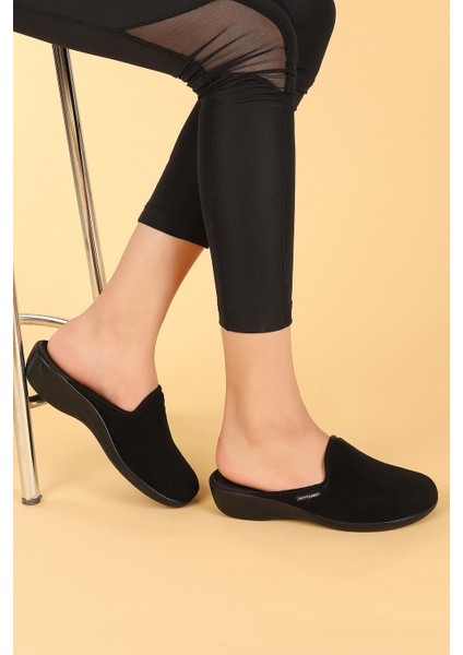 Ramona -3 Günlük Süet Rahat Kışlık Bayan Ev Içi Terlik