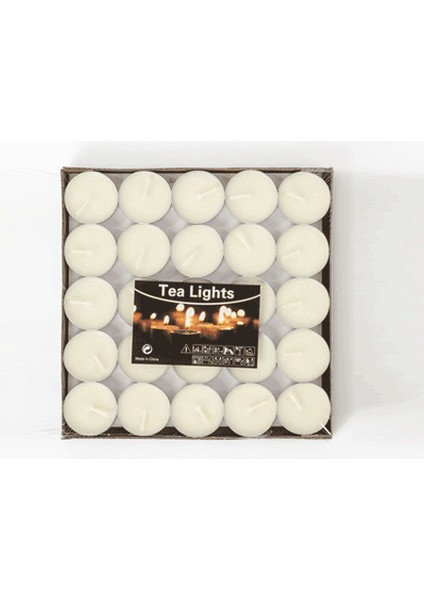 Mum Kokusuz Tealight Evlilik Teklifi Doğum Günü Sürpriz Için Dekoratif Romantik 7 gr 50 Adet