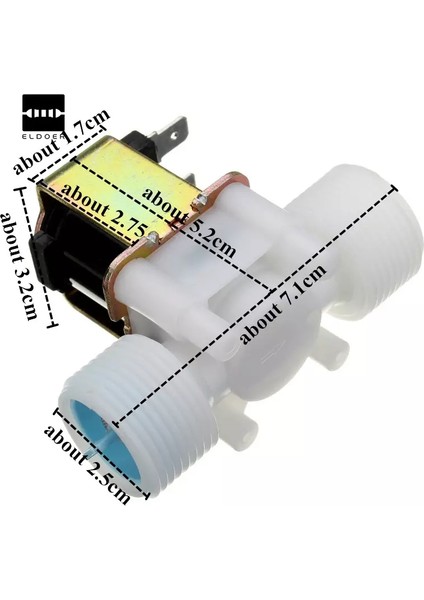 12 Volt 3/4 Ölçekli Manyetik Elektrikli Solenoid Vana (Valf) Sulamada ,nemlendirme Sisteminde 35 fiyatları