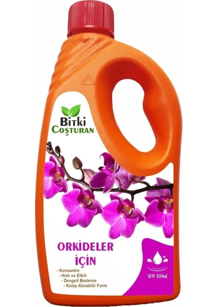 Nokta Garden Bitki Coşturan Orkideler Için Bitki Besini Sıvı Gübre - Konsantre 500 ml