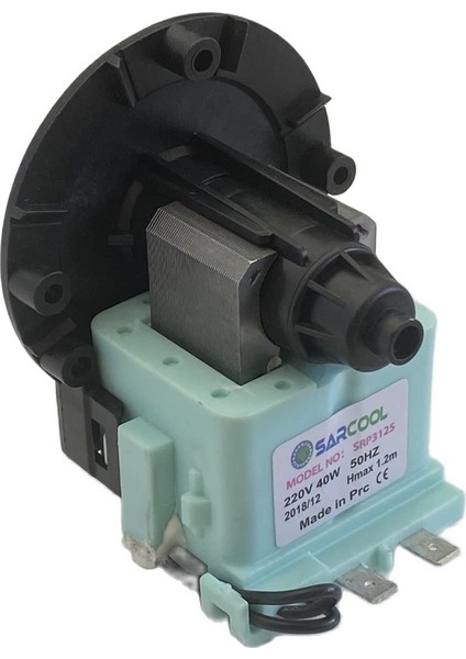 Arçelik 9124CMB1XL12 Çamaşır Makinesi Su Boşaltma Termikli Pompa Motoru Srp 3125