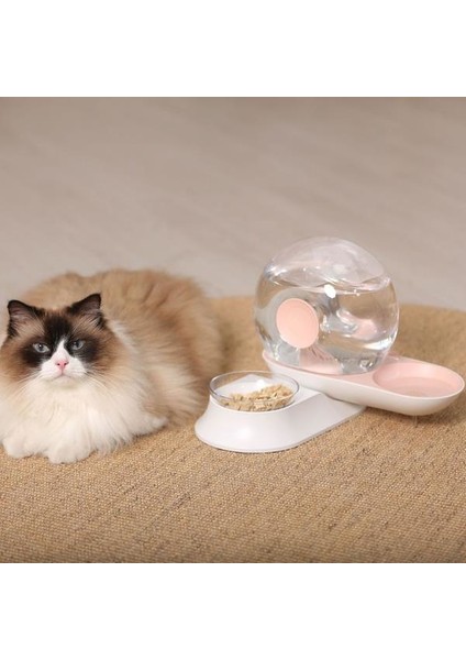 Basınçlı Kedi Köpek Mama ve Su Kabı GA-WF-002