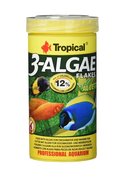 3 Algae Flakes 250ML 50GR