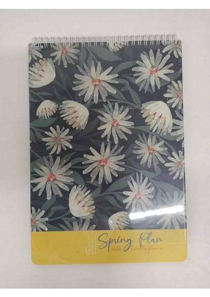 Spring Plan Spiralli Haftalık Planlayıcı Model 2