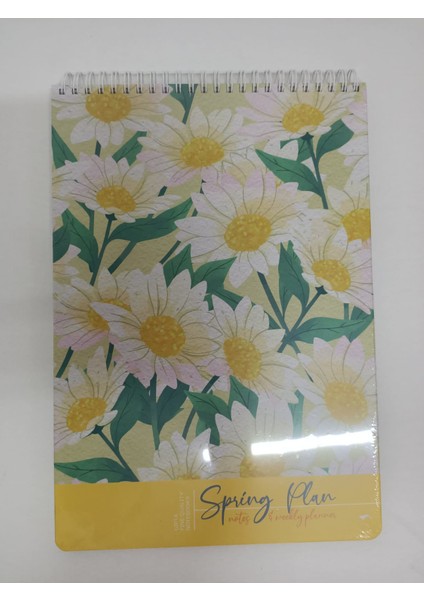 Spring Plan Spiralli Haftalık Planlayıcı Model 4