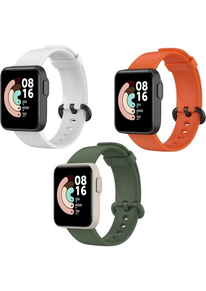 Xiaomi Redmi Watch ve Mi Watch Lite Klasik Silikon Kordon