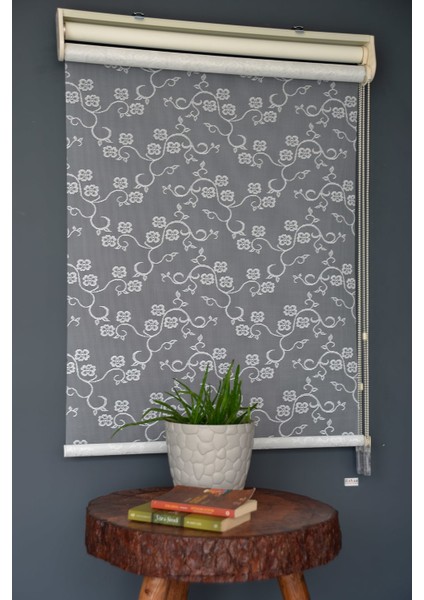 Çift Mekanizmalı Tül Stor Perde Rac-15 Beyaz Renk Eteksiz 280 x 260 cm modelleri