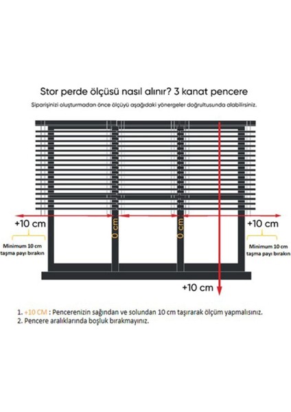 Stor Perde Yp-90 Ekru Renk Yaldızlı Polyester Etekli 90 x 260 cm