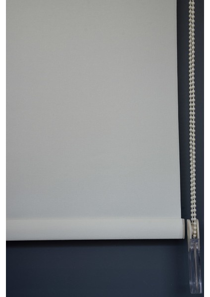 Stor Perde PM-101 Ekru Renk Eteksiz Panama 130 x 260 cm