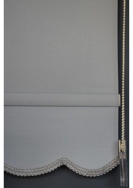 Stor Perde PM-108 Gri Renk Etekli Panama 110 x 260 cm fiyatları