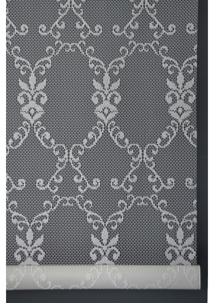 Çift Mekanizmalı Tül Stor Perde Dacuz-204 Kırık Beyaz Renk Eteksiz 280 x 260 cm fırsatları