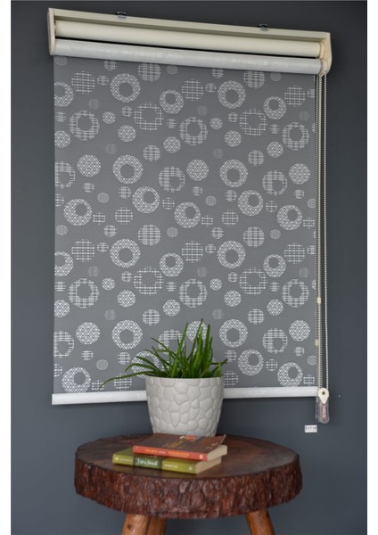 Çift Mekanizmalı Tül Stor Perde Dacuz-209 Kırık Beyaz Renk Eteksiz 280 x 260 cm fiyatları