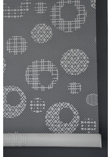 Çift Mekanizmalı Tül Stor Perde Dacuz-209 Kırık Beyaz Renk Eteksiz 280 x 260 cm fırsatları