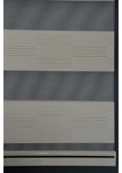 Zebra Stor Perde Pj-03 Krem Renk Eteksiz 200 x 200 cm