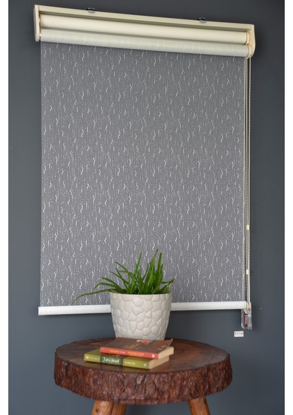 Çift Mekanizmalı Tül Stor Perde Dacuz-91 Kırık Beyaz Renk Eteksiz 280 x 260 cm fiyatları