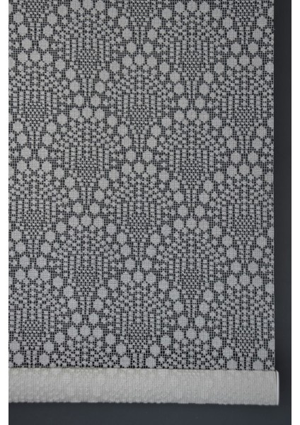 Çift Mekanizmalı Tül Stor Perde Dacuz-94 Kırık Beyaz Renk Eteksiz 280 x 200 cm