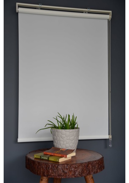 Stor Perde Pl-02 Ekru Renk Eteksiz 230 x 260 cm