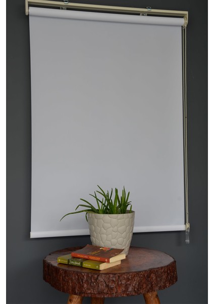 Stor Perde Pl-01 Beyaz Renk Eteksiz 140 x 200 cm