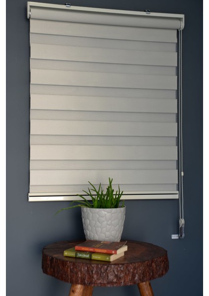 Zebra Stor Perde BL-100 Bej Renk Eteksiz Blackout-Karartma 260 x 200 cm