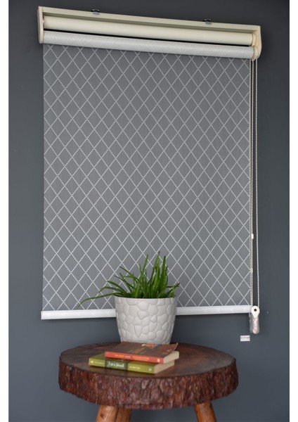 Çift Mekanizmalı Tül Stor Perde Dacuz-210 Kırık Beyaz Renk Eteksiz 280 x 200 cm fiyatları