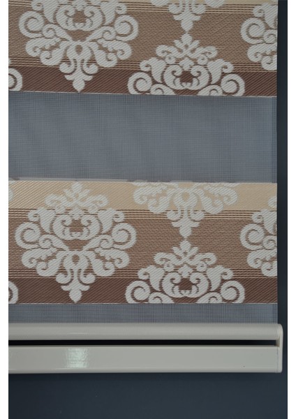 FT-981 Mavi Renk Eteksiz Zebra Stor Perde