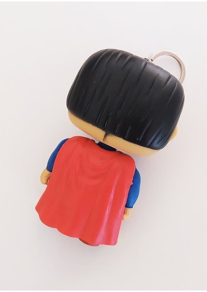 Superman Avengers Marvel Funko Pop Figür Anahtarlık Çanta Süsü 9 cm modelleri