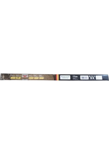 61 cm Çapraz-Kurt Diş Ağaç Testere Yüzü 24"