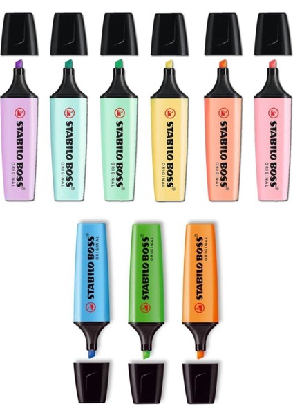 Boss Original Pastel Renkler 6 + 3 Renk